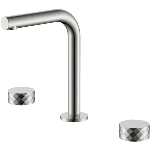 Смеситель для раковины Boheme Stick Diamond 152-NB никель матовый