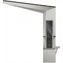 Смеситель для раковины Grohe Allure Brilliant 24414DC0 с донным клапаном, суперсталь