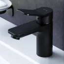 Смеситель для раковины AM.PM X-Joy F85A02122 без донного клапана, черный матовый