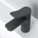 Смеситель для раковины AM.PM X-Joy F85A02122 без донного клапана, черный матовый