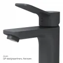 Смеситель для раковины AM.PM X-Joy F85A02122 без донного клапана, черный матовый