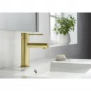 Смеситель для раковины Timo Saona 2361/17F CoolStart, золотой матовый