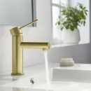 Смеситель для раковины Timo Saona 2361/17F CoolStart, золотой матовый