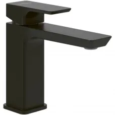 Смеситель для раковины Villeroy & Boch Subway 3.0 TVW112003000K5 без донного клапана, черный матовый
