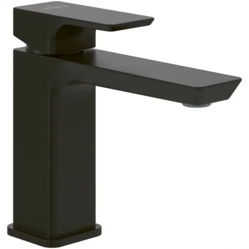 Смеситель для раковины Villeroy & Boch Subway 3.0 TVW112003000K5 без донного клапана, черный матовый