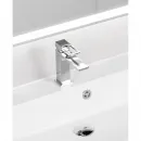 Смеситель для раковины с донным клапаном BelBagno Luce LUC-LVM-CRM