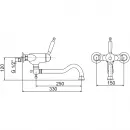 Смеситель для кухни Migliore Oxford ML.CUC-6340.BI.CSCR