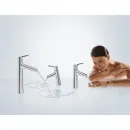 Смеситель для раковины 100, CoolStart, без донного клапана Hansgrohe Talis S 72023000
