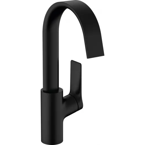 Смеситель для раковины Hansgrohe Vivenis 75030670 с донным клапаном, черный матовый