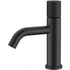 Смеситель для раковины Boheme Stick Spirale 121-BB.4 черный матовый