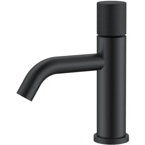 Смеситель для раковины Boheme Stick Spirale 121-BB.4 черный матовый