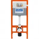 Инсталляция для унитаза BelBagno Prospero BB001-120/BB005-PR-CHROME с кнопкой смыва, хром