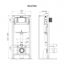 Инсталляция для унитаза Am.Pm Pro I012704