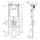 Инсталляция для унитаза Artceram 700.101