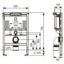 Инсталляция для унитаза Tece TECEprofil 9300291