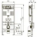 Инсталляция для унитаза-биде Tece TECEprofil 9300379