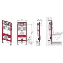 Инсталляция для унитаза-биде Tece TECEprofil 9300379