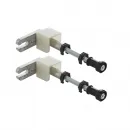 Инсталляция для унитаза Geberit Duofix Sigma 20 111.300.00.5 + 111.815.00.1 + 115.882.KL.1 с кнопкой смыва, белый/матовый хром