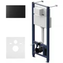 Инсталляция для унитаза Am.Pm Pro S I012704.7038 с кнопкой смыва, черный матовый