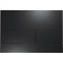 Инсталляция для унитаза Tece TECEsquare II 9300302 + 9200010 + 9380014 + 9240833 с кнопкой смыва, черный матовый