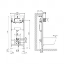Инсталляция для унитаза BelBagno BB001-120