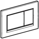 Инсталляция для унитаза Geberit Duofix Sigma 30 111.300.00.5 + 111.815.00.1 + 115.883.DW.1 с кнопкой смыва, черный глянец/черный матовый/черный глянец