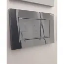 Инсталляция для унитаза Geberit Duofix Sigma 30 111.300.00.5 + 111.815.00.1 + 115.883.DW.1 с кнопкой смыва, черный глянец/черный матовый/черный глянец