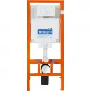 Инсталляция для унитаза BelBagno Sfera BB002-80/BB014-SR-BIANCO с кнопкой смыва, белый