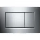 Инсталляция для унитаза Geberit Duofix Sigma 30 111.300.00.5 + 111.815.00.1 + 115.883.KH.1 с кнопкой смыва, хром/матовый хром/хром
