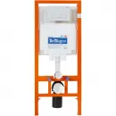 Инсталляция для унитаза BelBagno Marmi BB002-80/BB009-MR-BIANCO с кнопкой смыва, белый