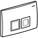 Инсталляция для унитаза Geberit DuofixBasic Delta50 458.103.00.1 + 115.135.21.1 с кнопкой смыва, хром