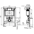 Инсталляция для унитаза Villeroy & Boch ViConnect 92247500