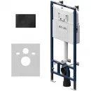 Инсталляция для унитаза Am.Pm MasterFit Pro C L I012710.0138 с кнопкой смыва, черный матовый
