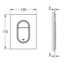 Инсталляция для унитаза Grohe Arena Cosmopolitan S 39750001 + 37624SH0 с кнопкой смыва, альпийский белый