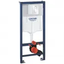 Инсталляция для унитаза Grohe Arena Cosmopolitan S 39750001 + 37624SH0 с кнопкой смыва, альпийский белый