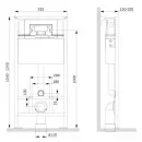 Инсталляция для унитаза Am.Pm Pro C I012707