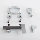 Смеситель для ванны Cezares Slider SLIDER-VD-01 с душевым гарнитуром, хром