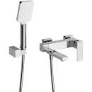 Смеситель для ванны Cezares Slider SLIDER-VD-01 с душевым гарнитуром, хром