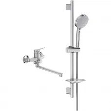 Смеситель для ванны Jacob Delafon Brive E78117-CP + E99898RU-CP