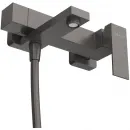 Смеситель для ванны Cezares Slider SLIDER-VD-GM с душевым гарнитуром, оружейная сталь