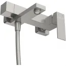 Смеситель для ванны Cezares Slider SLIDER-VD-IN с душевым гарнитуром, сатин