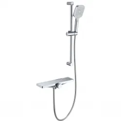 Термостат для ванны Wonzon & Woghand Onix WW-B2551-A-CR с душевым гарнитуром, хром