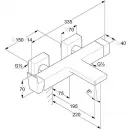 Смеситель для ванны Kludi Decus 546915375 белый матовый