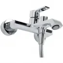 Смеситель для ванны BelBagno Aurora AURORA-VASM-CRM с душевым гарнитуром, хром