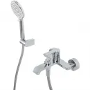 Смеситель для ванны BelBagno Aurora AURORA-VASM-CRM с душевым гарнитуром, хром