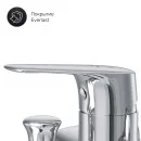 Смеситель для ванны AM.PM Joy F85E15000