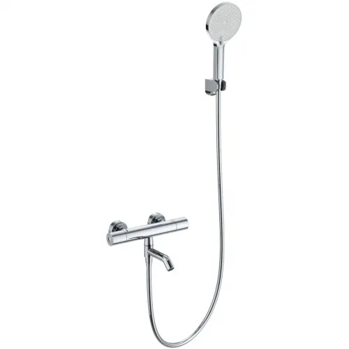 Термостат для ванны Wonzon & Woghand Inn 1 WW-B3013-A1-CR с душевым гарнитуром, хром
