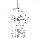 Смеситель для ванны Grohe Lineare 33850001