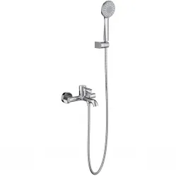 Смеситель для ванны Aquatek Европа AQ1349CR с душевым гарнитуром хром