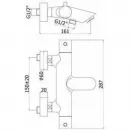 Термостат для ванны Paffoni Light LIQ022NO